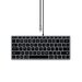 Tastatura Iluminata Compatibila Apple Satechi Slim W1, Layout: QWERTY US